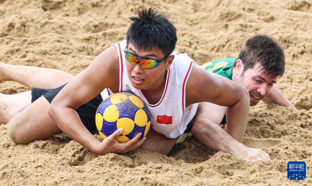 沙滩荷球, 亚队